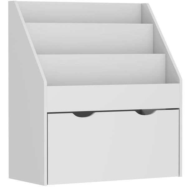 Bibliothèque Multi-Rangement 3 niveaux - Gris