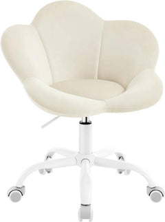 WOLTU Chaise de bureau enfant, ergonomique, réglable en hauteur, en velours