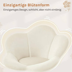 WOLTU Chaise de bureau enfant, ergonomique, réglable en hauteur, en velours