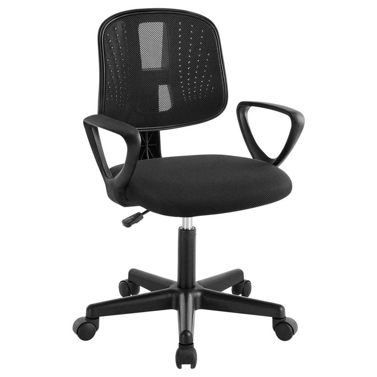 Klihome Chaise de Bureau pour Enfants, Chaise Pivotante, en Tissu Maillé