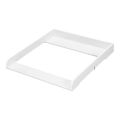 WOLTU Changing table top, changing table top 80x10.5x78.5 cm, 46.5-50 cm deep, MDF, white