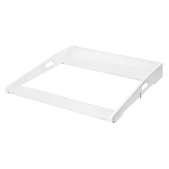 WOLTU Plan à Langer Universel, pour Commode, avec Parois Latérales, 70x10x75 cm, Blanc