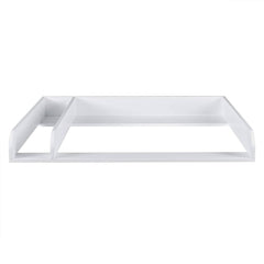 WOLTU Plan à Langer pour Commode, Accessoires pour Table à Langer, en MDF, Blanc