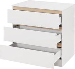 WOLTU Table à Langer avec 3 Tiroirs pour Bébé