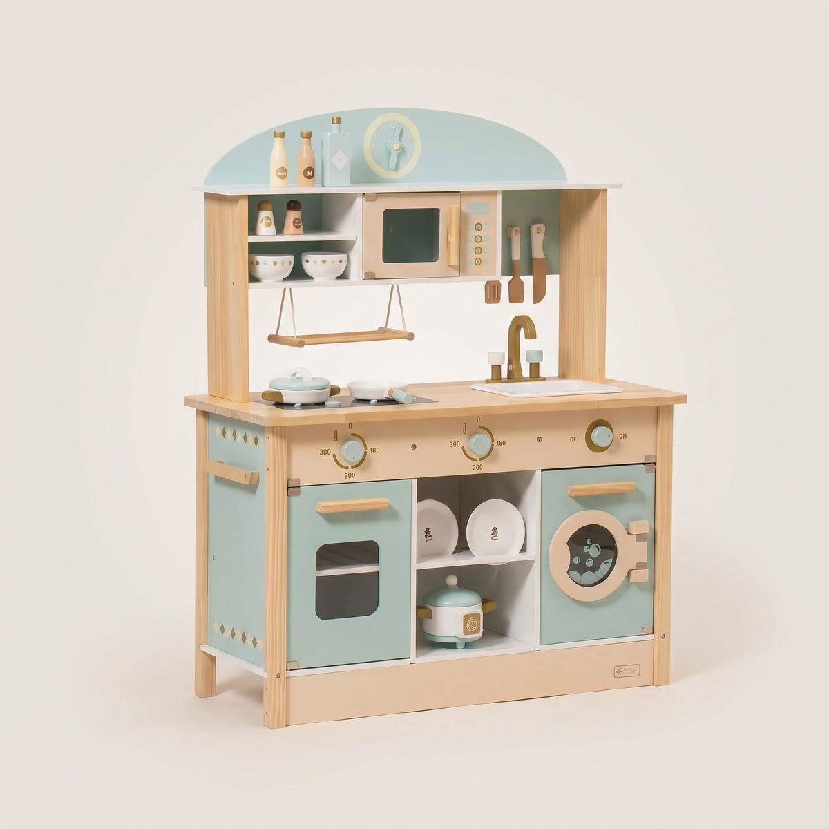Cuisine enfant en bois – Collection bleu – Cuisine