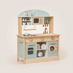 Cuisine enfant en bois – Collection bleu – Cuisine