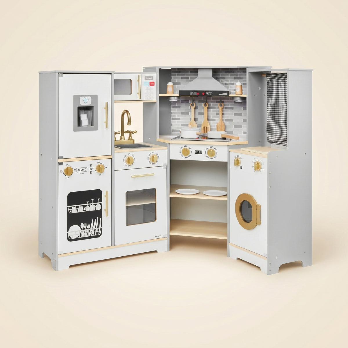 Grande cuisine Montessori en bois XXL — packshot
