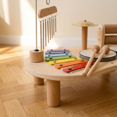 Détail xylophone et baguettes