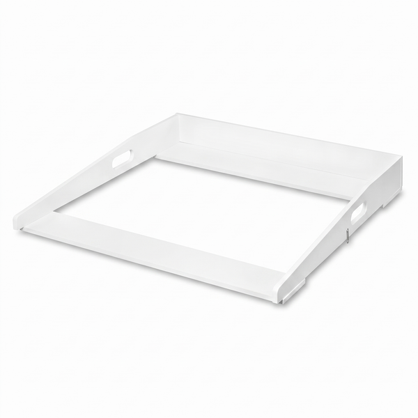 Plan à langer universel – 70 cm, parois latérales – fond blanc