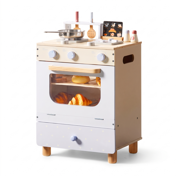 Four enfant en bois – Collection blanc – fond blanc