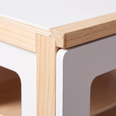 Four enfant en bois – Collection blanc – finition