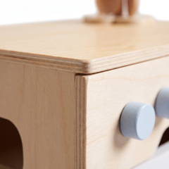Lave-vaisselle enfant en bois – Collection blanc – finition