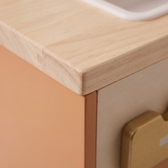 Machine à laver enfant en bois – Collection orange – finition