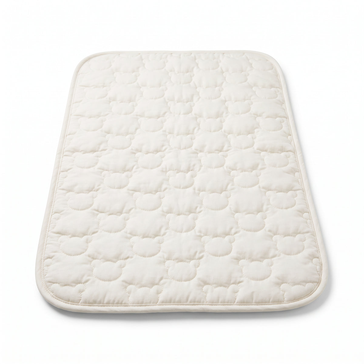 Matelas à langer nomade déplié – fond blanc