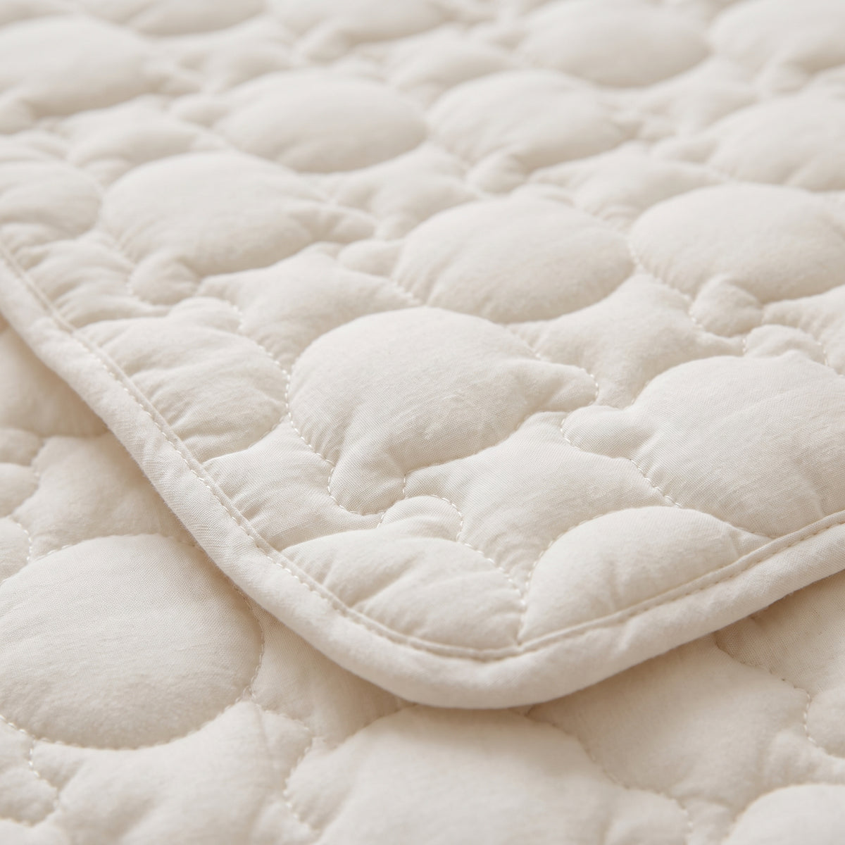 Matelas à langer nomade – détail du matelassage