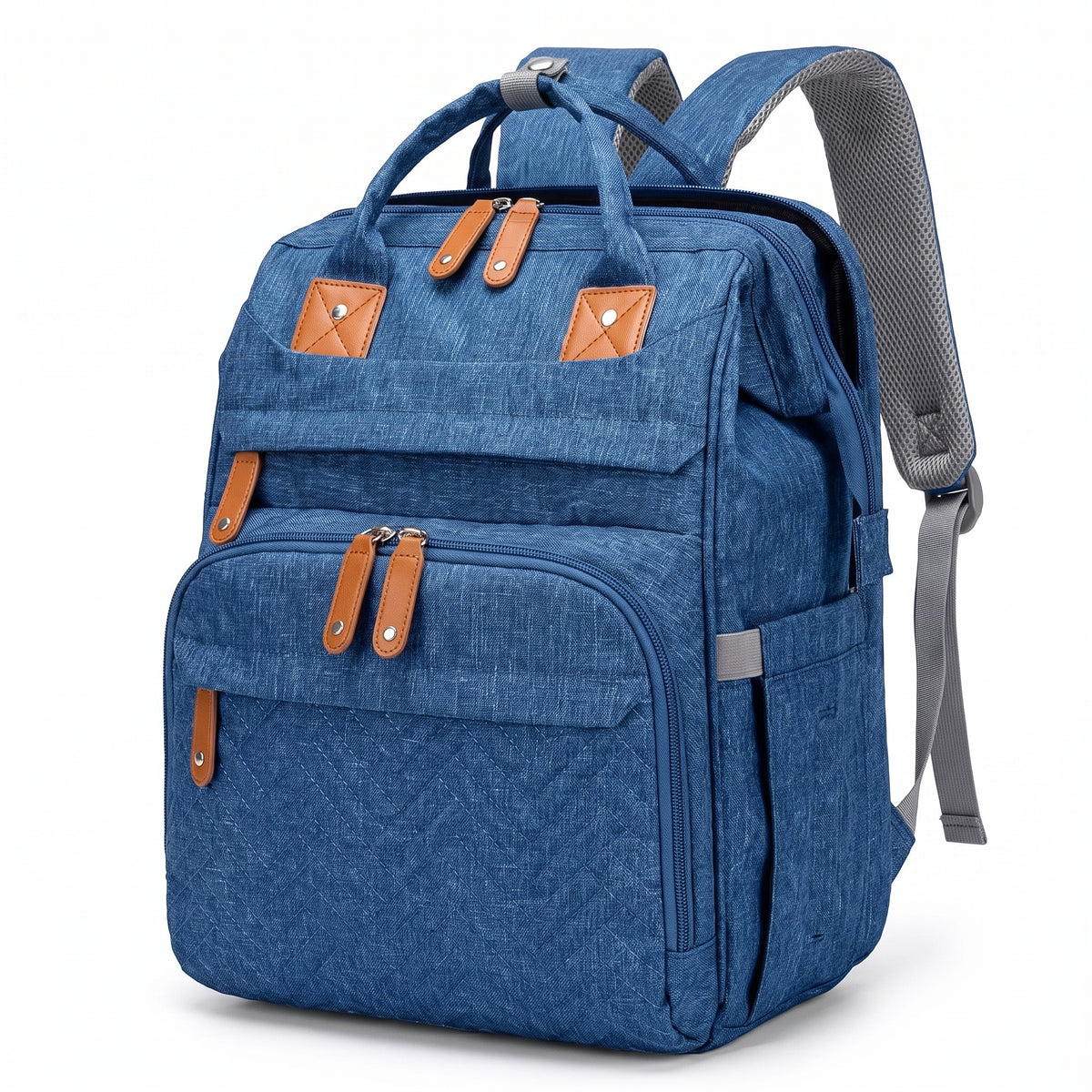Sac à dos à langer bleu