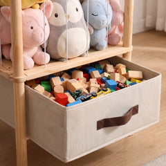 Bac de rangement en tissu