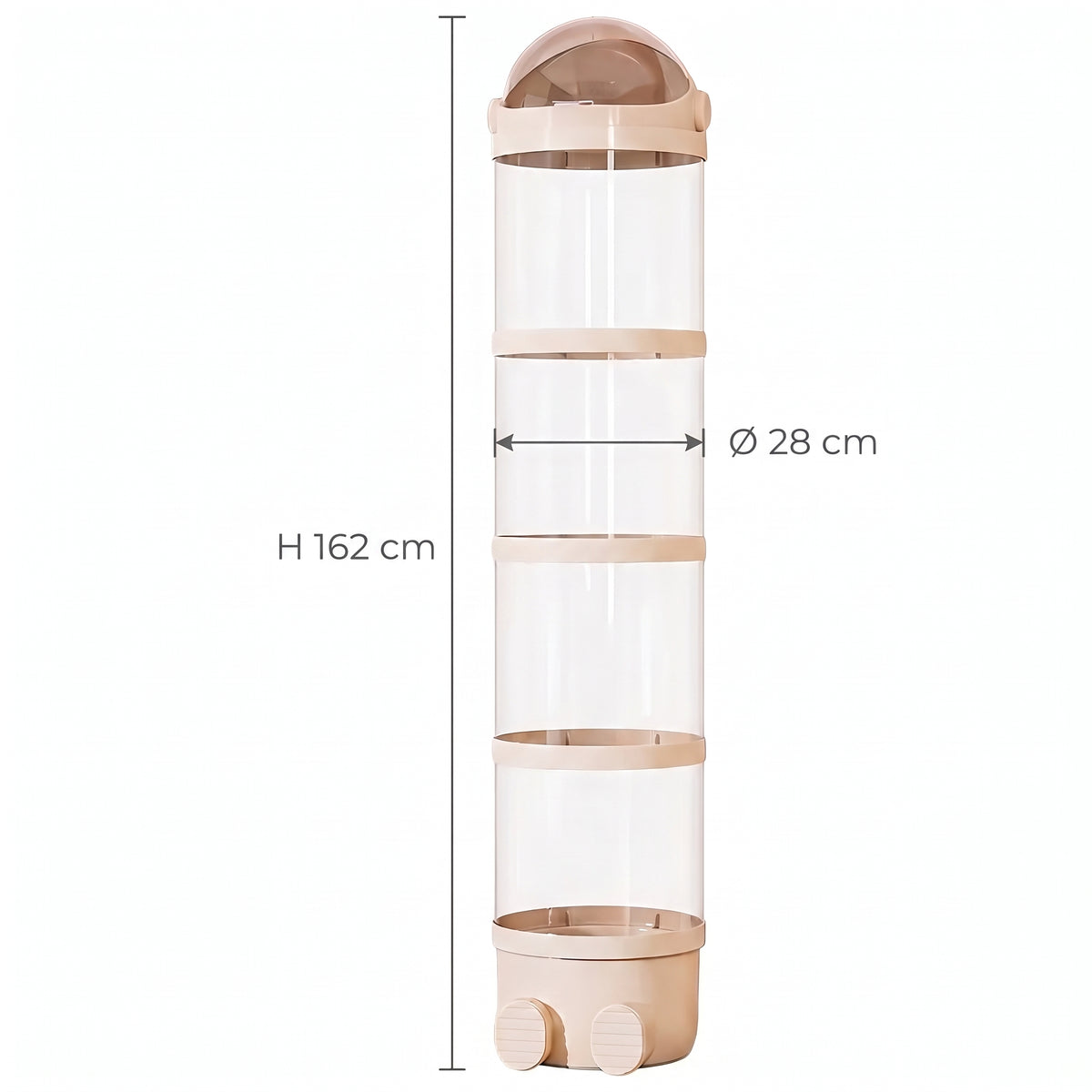 Dimensions de la colonne de rangement