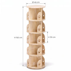 Dimensions de la bibliothèque 5 niveaux