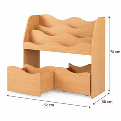 Dimensions – Bibliothèque Montessori enfant
