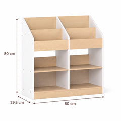 Dimensions – Étagère enfant 4 cubes blanche