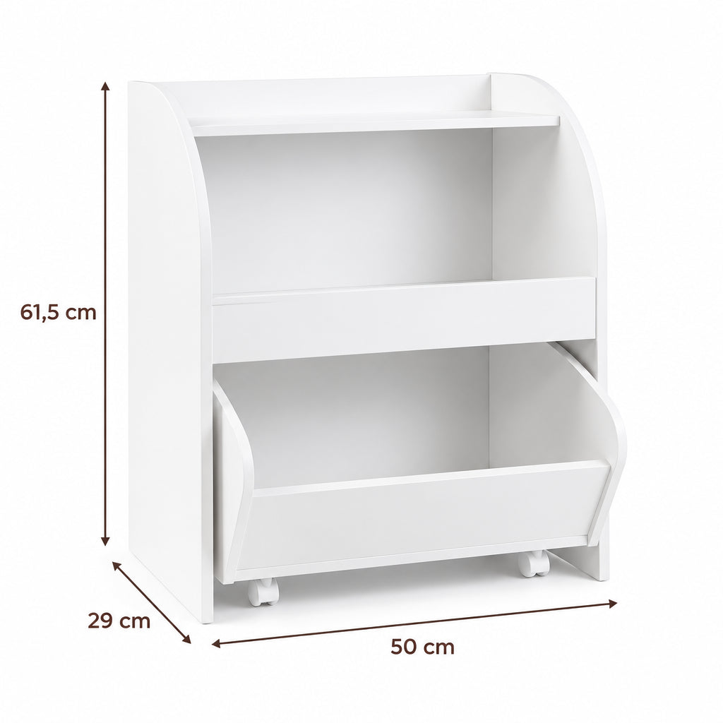 Dimensions – Bibliothèque Montessori enfant