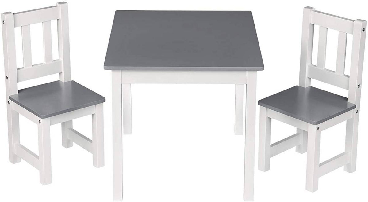 WOLTU Table et Chaise Enfant, Table Enfant avec 2 Chaises, Ensemble de Table et Chaises pour Enfant