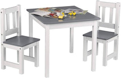 WOLTU Table et Chaise Enfant, Table Enfant avec 2 Chaises, Ensemble de Table et Chaises pour Enfant