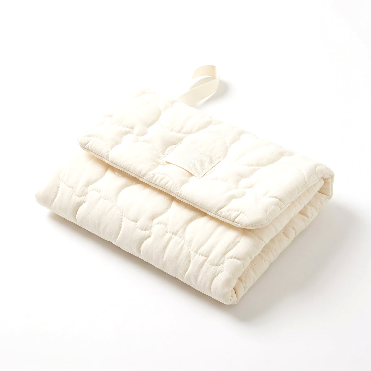 Matelas à langer nomade motif ours plié – fond blanc