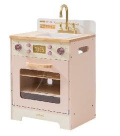 Lave-vaisselle en bois pour enfant - Rose
