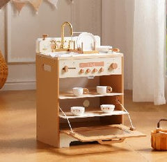 Lave-vaisselle en bois pour enfant - Caramel