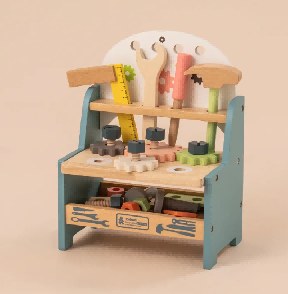Mini établi en bois pour enfant
